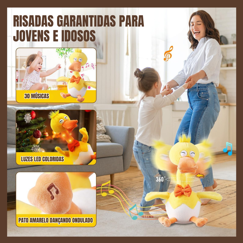 Pato Falante e Dançante 🦆
