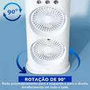 ClimaCool™ - Ventoinha dupla com humidificador e luzes RGB