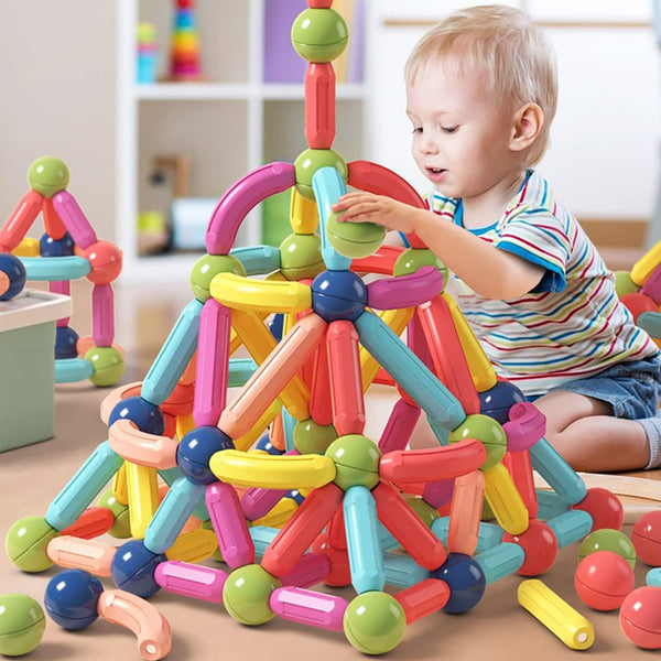 Conjunto de Construção Magnético QI™ 42pcs