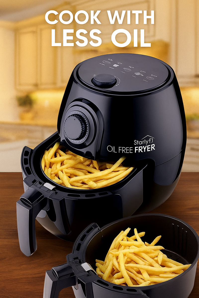 Fritadeira sem Óleo – A Forma Mais Saudável de Cozinhar!