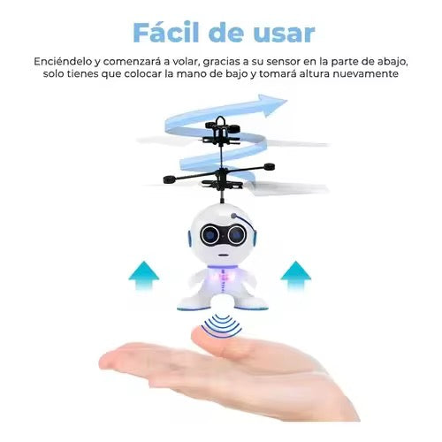 Mini Robô Voador Sensorial