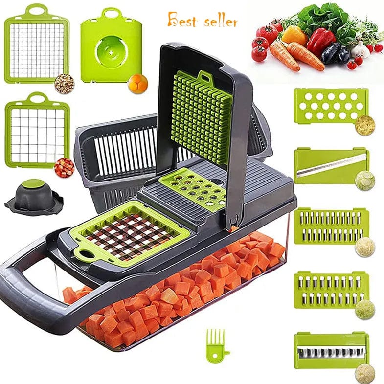 Cortador de verduras 12 en 1