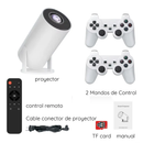 Projetor 2 Em 1 Com Vídeo Jogos 🎮