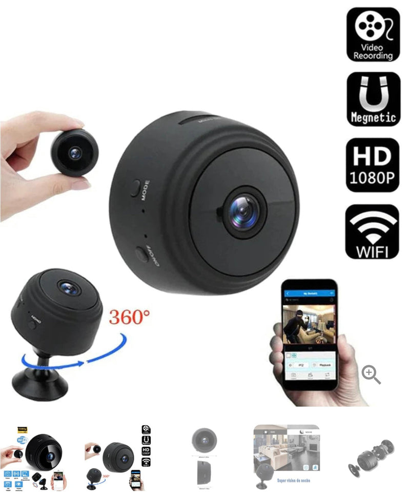 Mini Câmara Espiã Sem Fios HD™