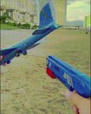 Avião Planeador com Lançador ✈️