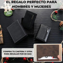 🖤 Carteira Slim com Sistema de Deslizamento Rápido  RFID