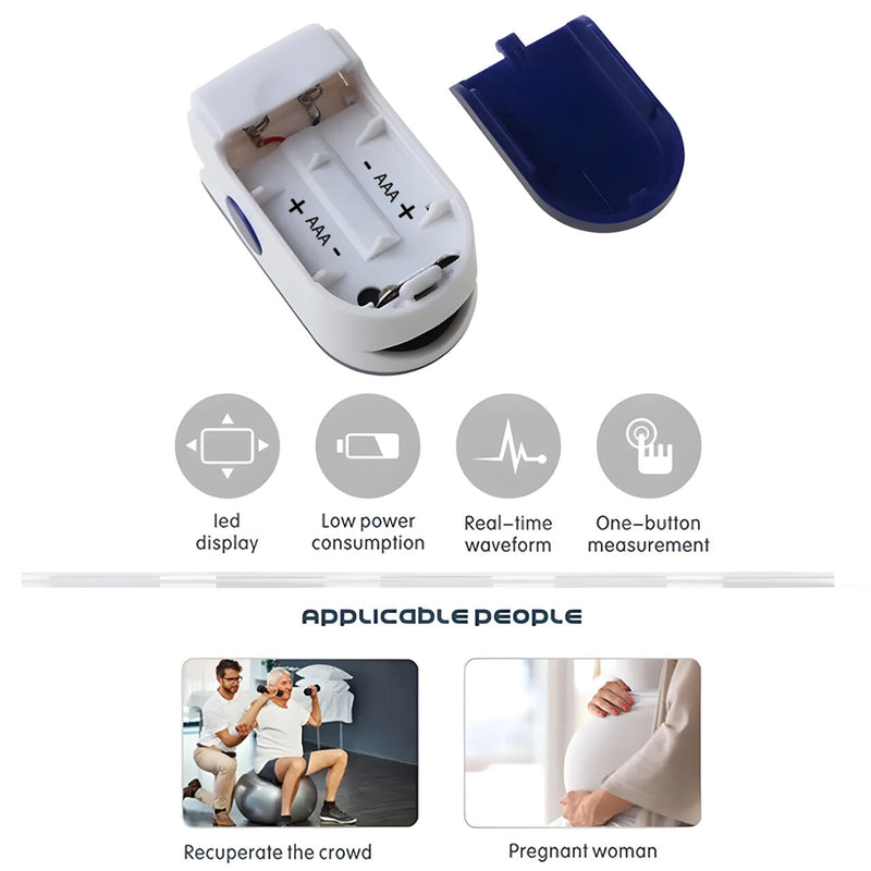 GLUCOMAX 🩸-Medidor de glicose no sangue multifuncional