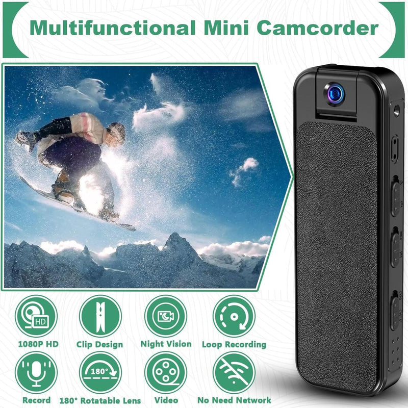 Mini Câmara Corporal 4K Ultra HD - GoMove©