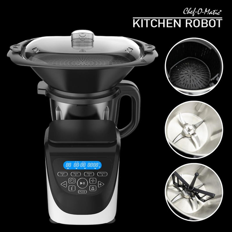 ROBÔ DE COZINHA MULTIFUNÇÕES-CHEF O MATIC