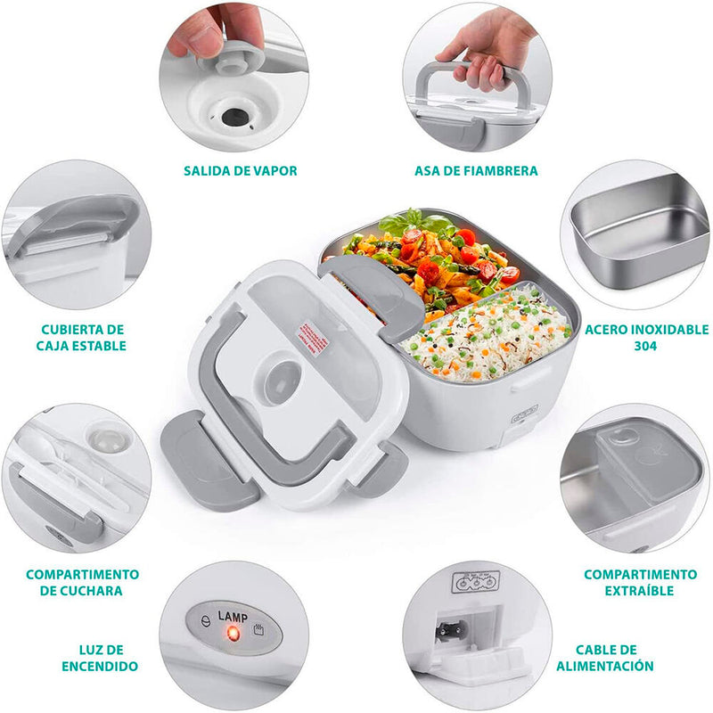 🍱  MARMITA ELÉTRICA 2 EM 1 ELECTROLUNCH + OFERTA DE BOLSA TÉRMICA 🍱