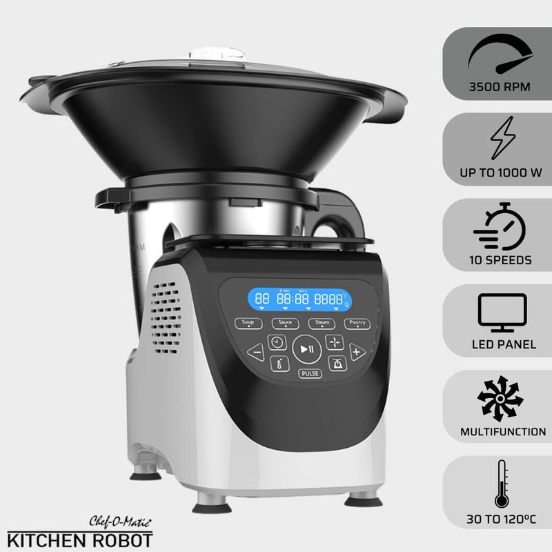 ROBÔ DE COZINHA MULTIFUNÇÕES-CHEF O MATIC