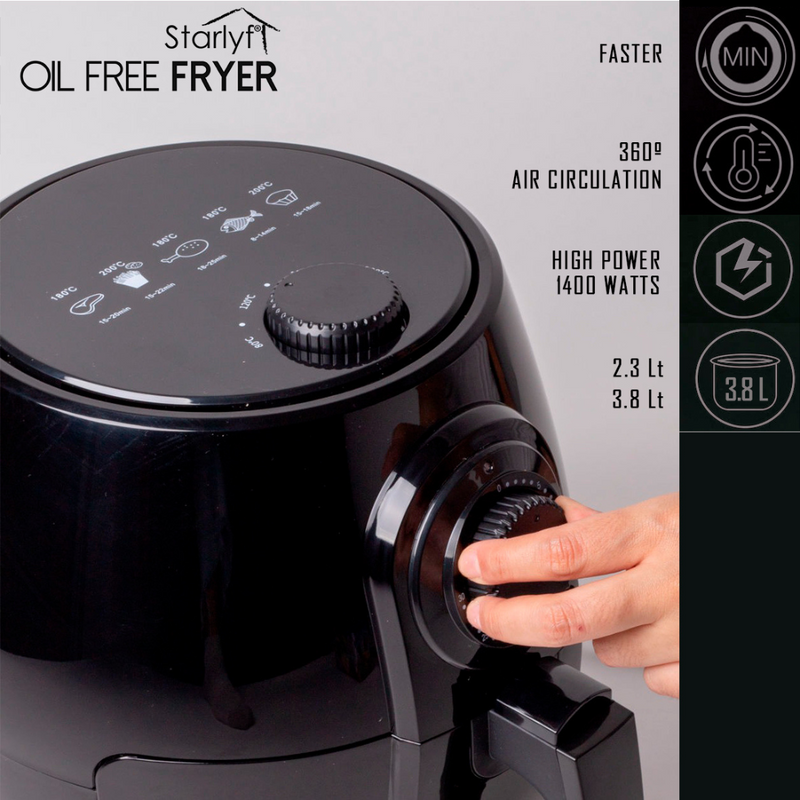Fritadeira sem Óleo – A Forma Mais Saudável de Cozinhar!
