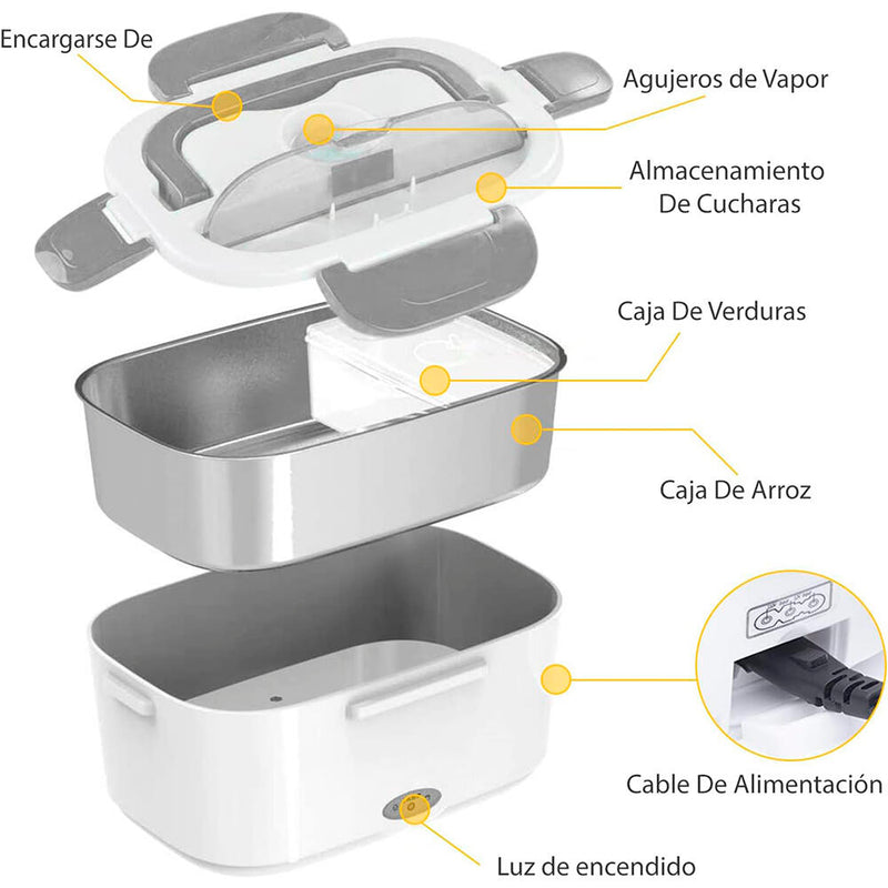 🍱  MARMITA ELÉTRICA 2 EM 1 ELECTROLUNCH + OFERTA DE BOLSA TÉRMICA 🍱